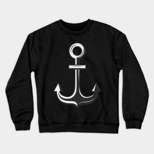 Vintage Anchor graphic design. Crewneck Sweatshirt